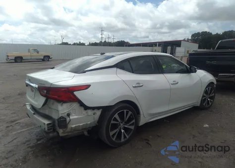 2016 Nissan Maxima 3.5 Platinum из США, поврежденный, VIN 1N4AA6AP1GC385504